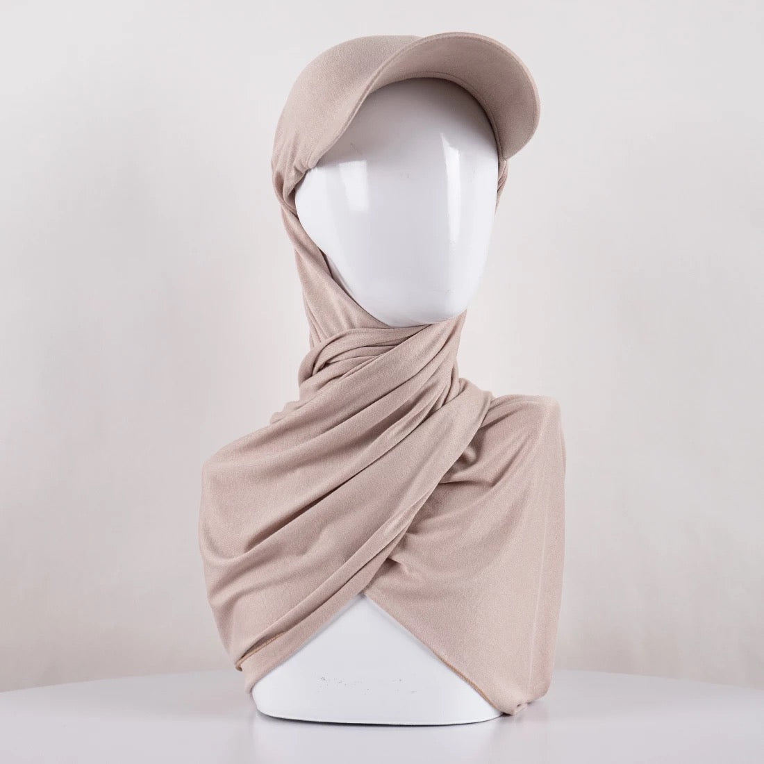 Jersey Hijab with Cap