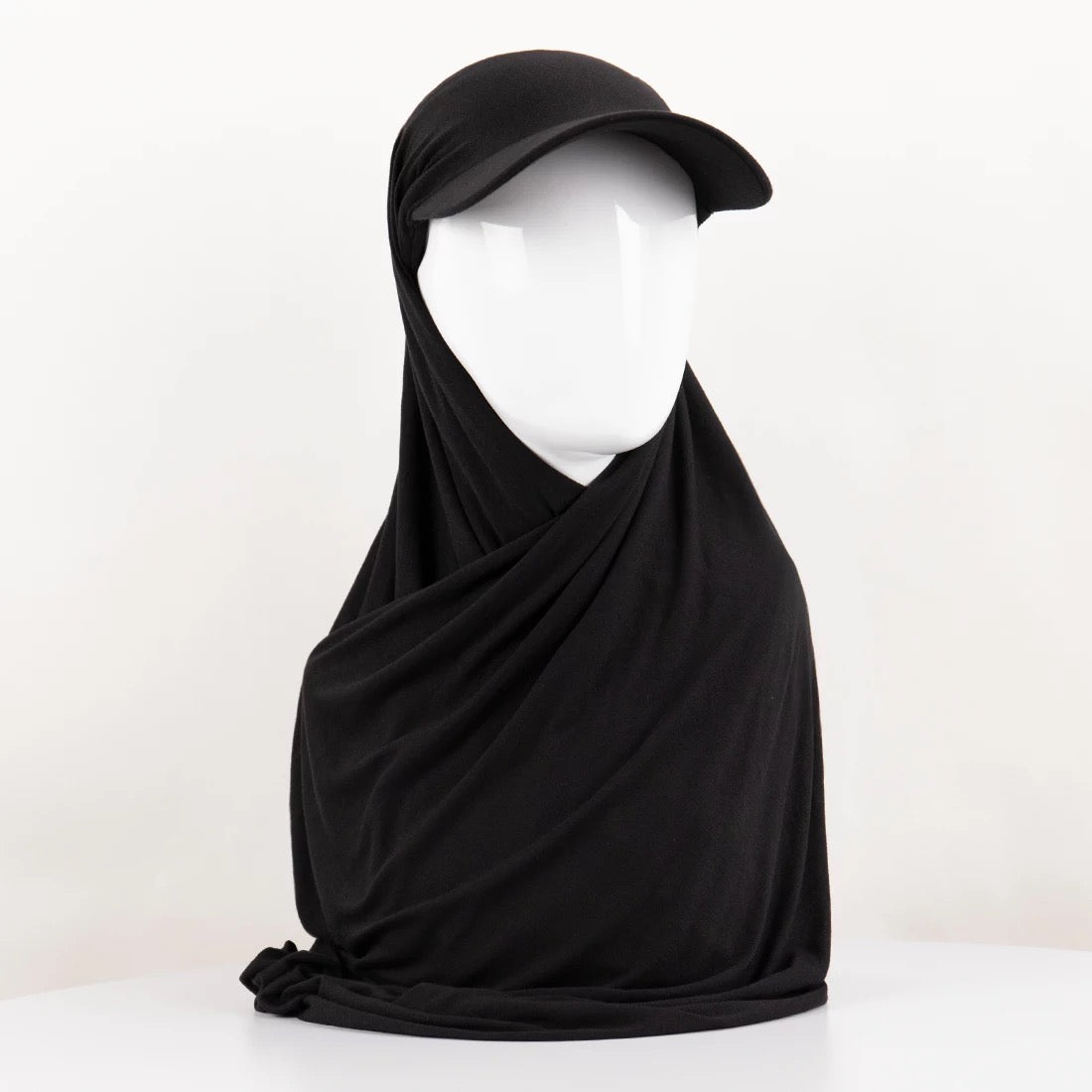 Jersey Hijab with Cap