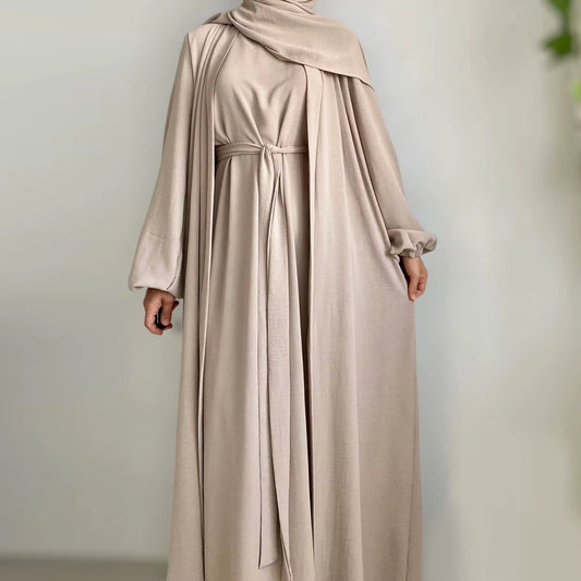 3 Pcs Abaya set