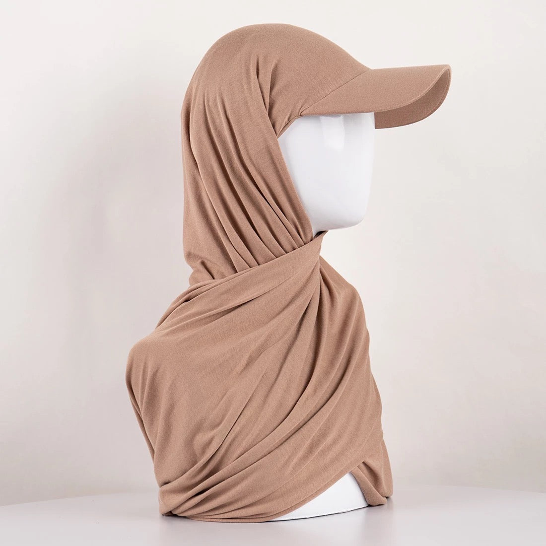 Jersey Hijab with Cap